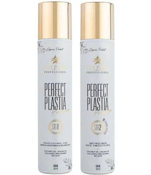 Perfectplastia Premium Hair Smoothing Brazilian Blowout Organic 2X1l - Dyusar 1