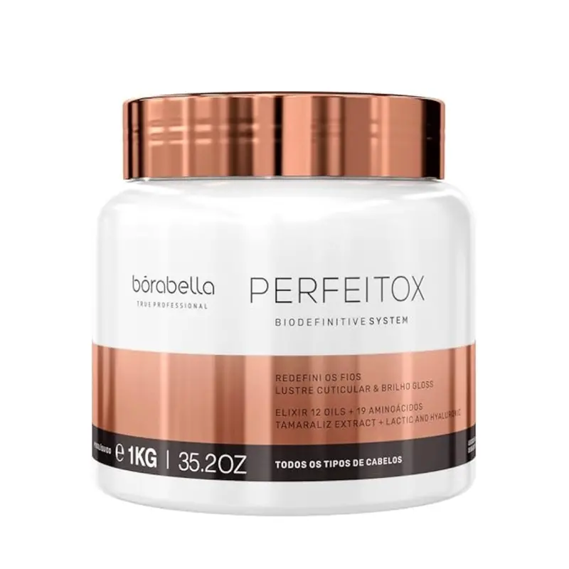 Perfeitox Deep Hair Mask Straightener Alignment Treatment 1Kg Borabella 1