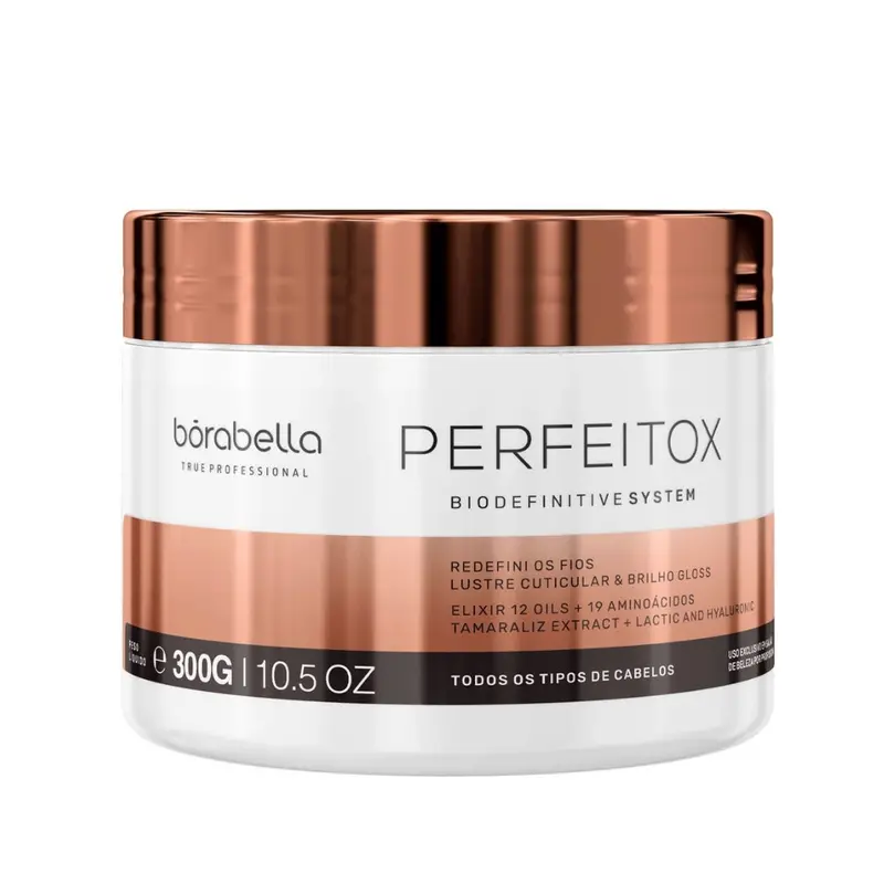 Perfeitox Deep Hair Mask Straightener Alignment Treatment 300G Borabella 1