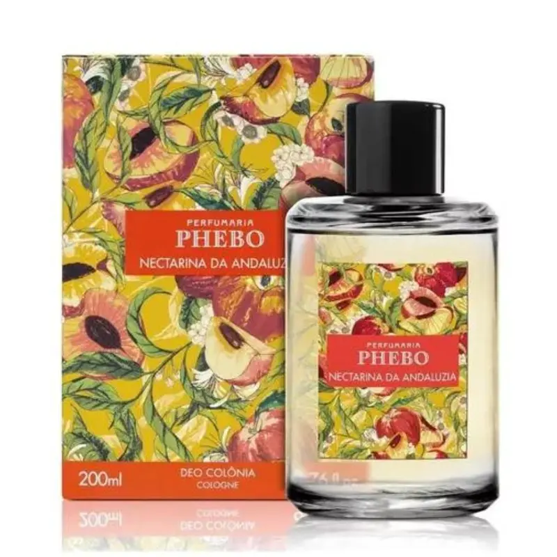 Phebo Nectarina Da Andaluzia Deo Cologne Perfume Body Fruity Fragance 200Ml 1