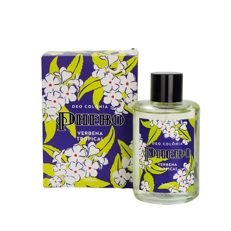 Phebo Verbena Tropical Deo Cologne Body Fragance 200Ml Granado 1