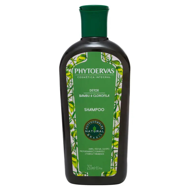 Phytoervas Shampoo Detox Bamboo And Chlorophila 250Ml 1
