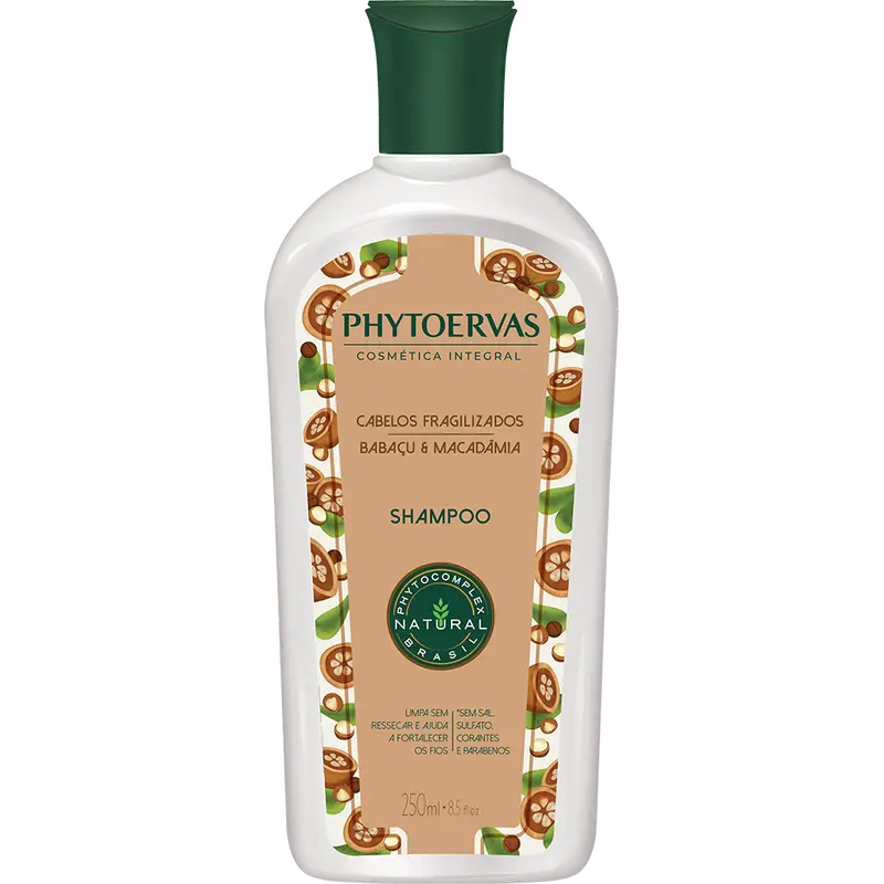 Phytoervas Shampoo Fragile Hair Baba And Macadamia 250Ml 1