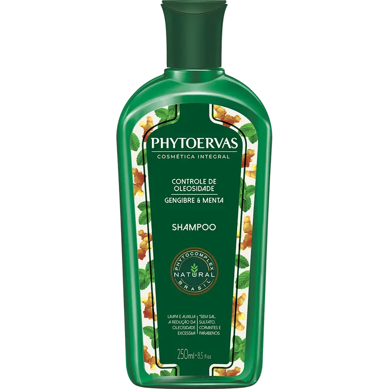 Phytoervas Shampoo Gengibre Oil Control And Mint 250Ml 1