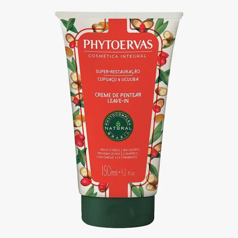 Phytoervas Super Combing Cream Cupuaçú And Ucuúba 150Ml 1