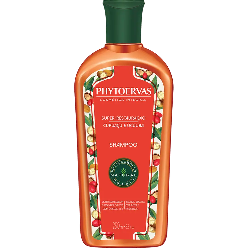 Phytoervas Super Restoration Shampoo Cupuaçú And Ucuúba 250Ml 1