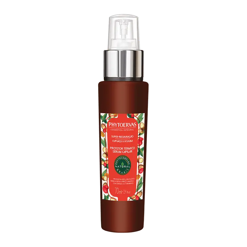 Phytoervas Thermal Protector Sérum Capillary Super Restoration Cupuaçú And Ucuúba 70Ml 1