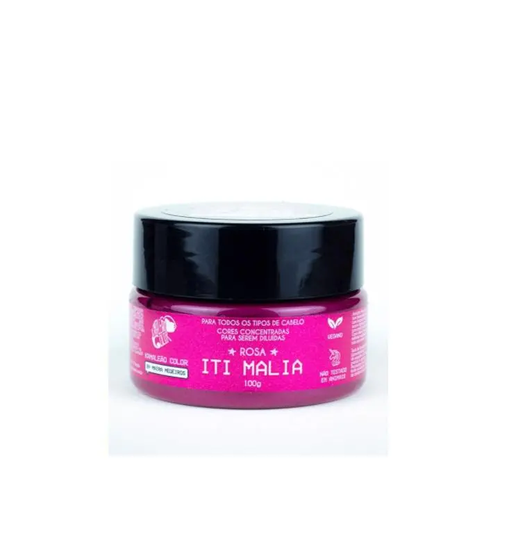 Pink Iti Malia Tinting Pigment Maíra Medeiros Hair Mask 100Ml - Kamaleão Color 1
