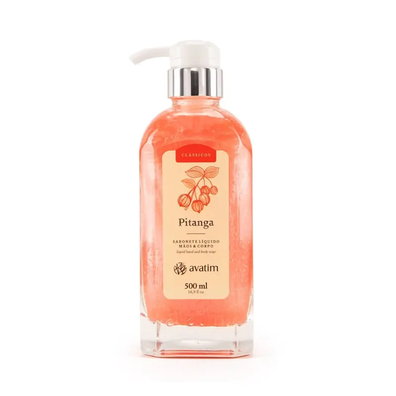 Pitanga Liquid Body Soap Skin Care Nourishing Softness 500Ml Avatim 1