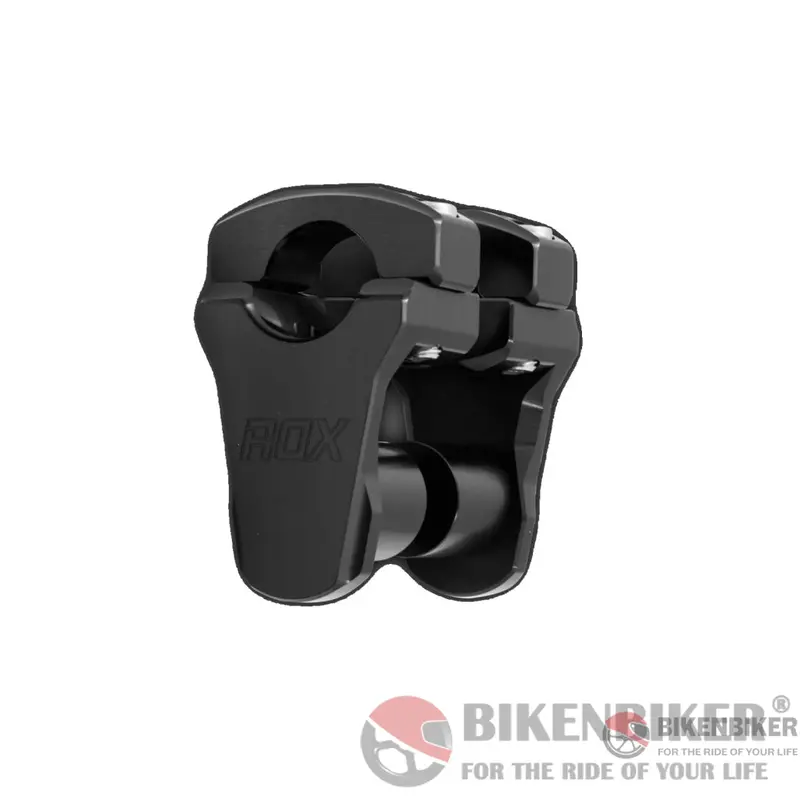 Pivoting Handlebar Risers – 44Mm Rise, 26Mm Handlebar – Anodized Black- Rox Speed Fx 1