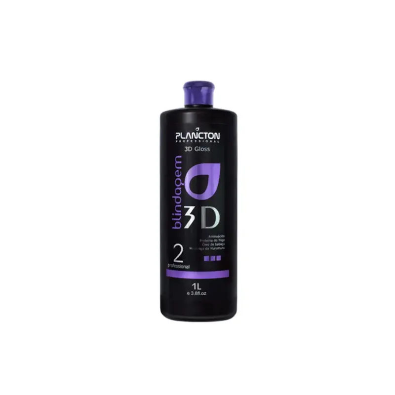 Plancton 3D Gloss Hair Shielding Progressive Brush Volume Reducer 1L 1