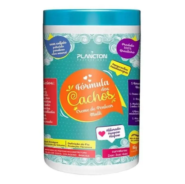 Plancton Professional Cachos Multi Combing Cream 1Kg / 35.27 Fl Oz 1