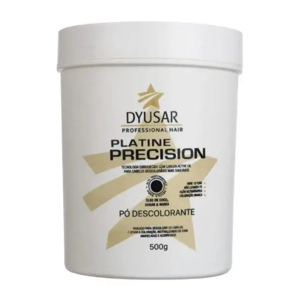 Platine Precision Blue Discoloration 10 Tones Bleaching Powder 500G - Dyusar 1