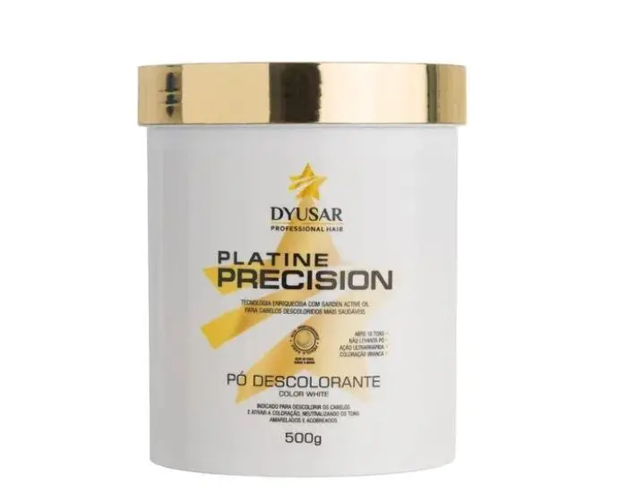 Platine Precision White 10 Tones Dust Free Fast Bleaching Powder 500G - Dyusar 1