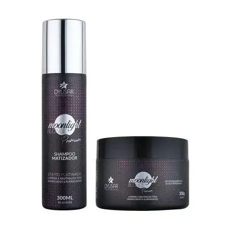 Platinum Effect Moonlight Blonde Maintenance Home Care Tint Kit 2X300 - Dyusar 1