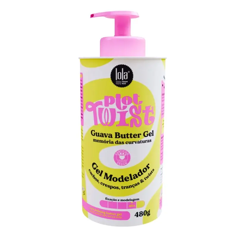 Plot Twist Guava Butter Vegan Hair Modeling Gel 480G Lola Cosmetics 1
