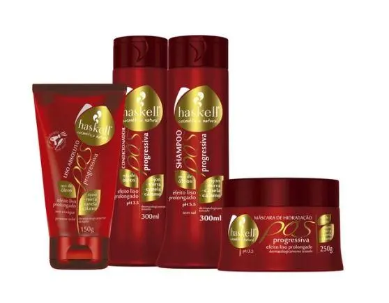 Post Progressive Extended Smooth Effect Oils Mix Treatment Kit 4 Prod. - Haskell 1