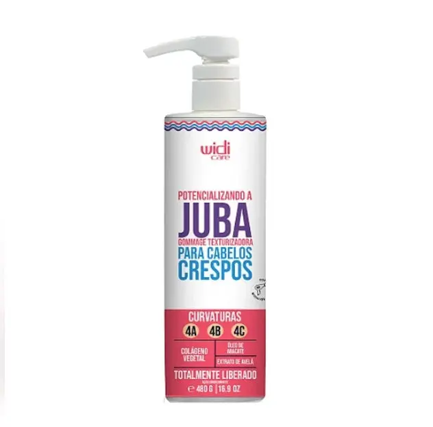 Potentiating Juba Gommage Texturizer Curly Wavy Hair Finisher 480Ml - Widi Care 1