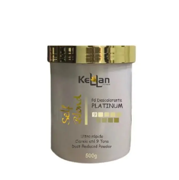 Power Blond Bleaching Powder Dust Free Hair Color Treatment 500G - Kellan 1