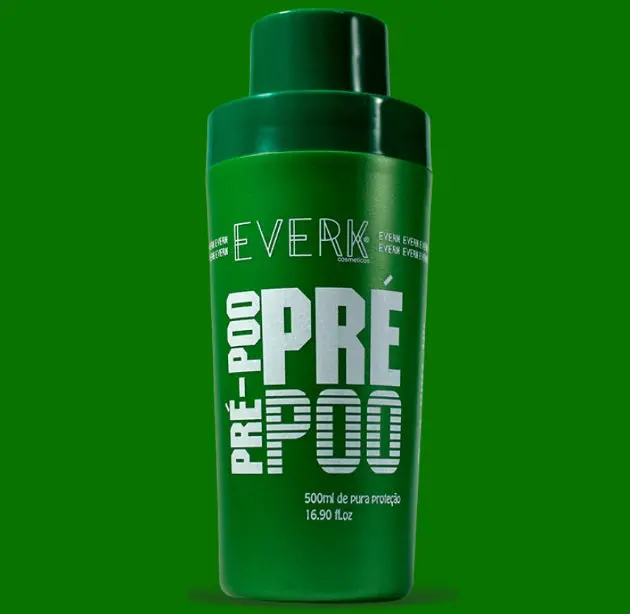 Pre-Poo Green Hair Protection Volume Control Treatment 500Ml - Everk 1