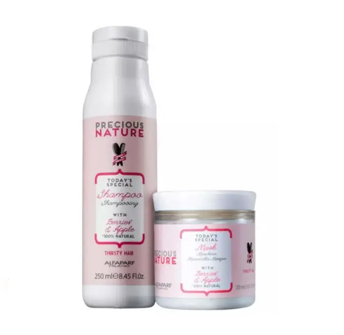 Precious Nature Thirsty Hair Berries Apple Treatment 2 Itens - Alfaparf Milano 1