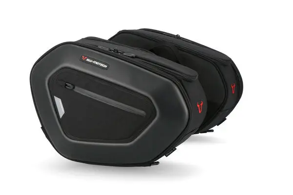 Pro Blaze H Saddlebag Set Black-Ducati Streetfighter V2-Sw-Motech 1