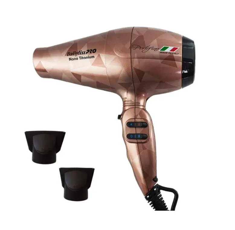 Pro Hair Dryer Portofino 6600 Vetro Rose Gold 220V 2000W - Babyliss 1