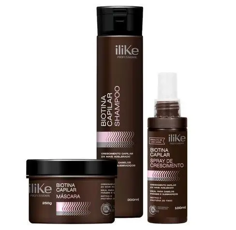 Professional Biotin Restoring Rejuvenating Recovery Treatment Kit 3 Prod. - Ilike 1