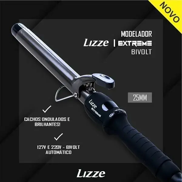 Professional Bivolt Extreme Curler Automatic Curl Modeler 480F 220V - Lizze 1