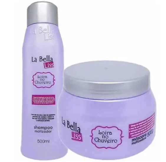 Professional Blonde In The Shower Tinting Hair Treatment 2 Prod. - La Bella Liss 1