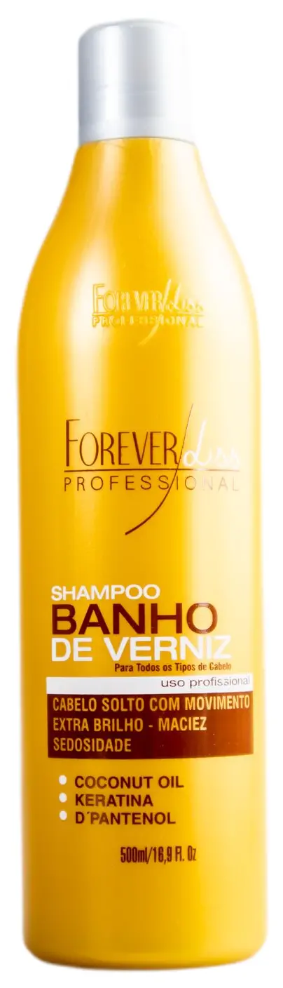 Professional Brazilian Hair Treatment Varnish Bath Shampoo 500Ml - Forever Liss 1