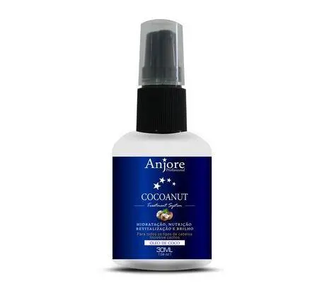 Professional Capillary Coconut Oil Cocoanut Anjore Hair Nutrition 30Ml - Anjore 1