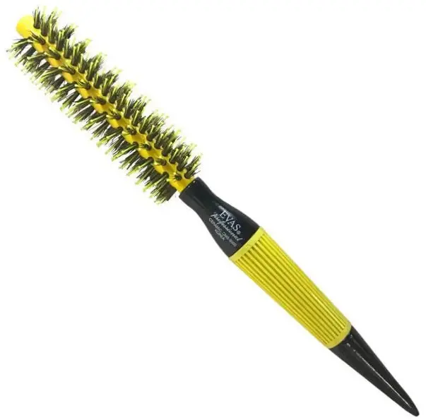 Professional Ceramic Hair Brush Natural Boar / Nylon Bristles Cms 3000 S - Evas 1