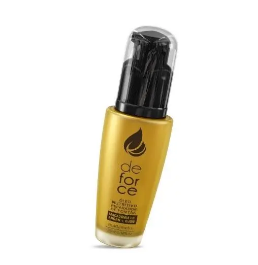 Professional De Force Argan Macadamia Nourishing Tip Repair Oil 35Ml - Madamelis 1