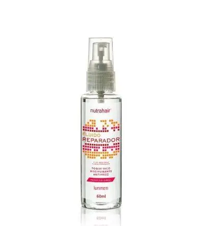 Professional Dry Touch Anti Frizz Lummem Repair Fluid Finisher 60Ml - Nutrahair 1