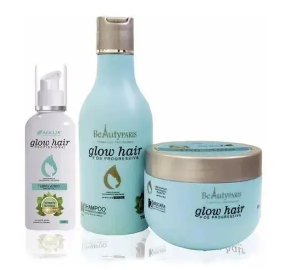 Professional Glow Hair Maintenance Post Progressive Home Care 3 Prod. - Adlux 1