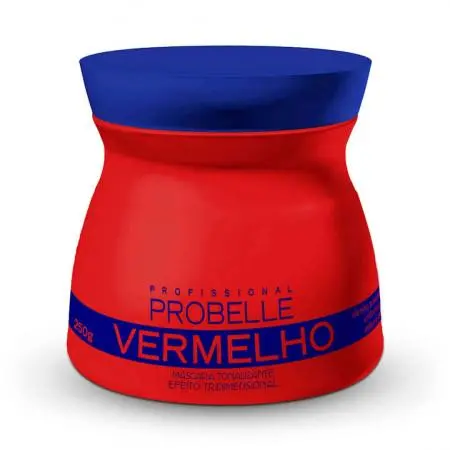 Professional Hair Coloration Red Tinting 3D Effect Cream Mask 250G - Probelle 1