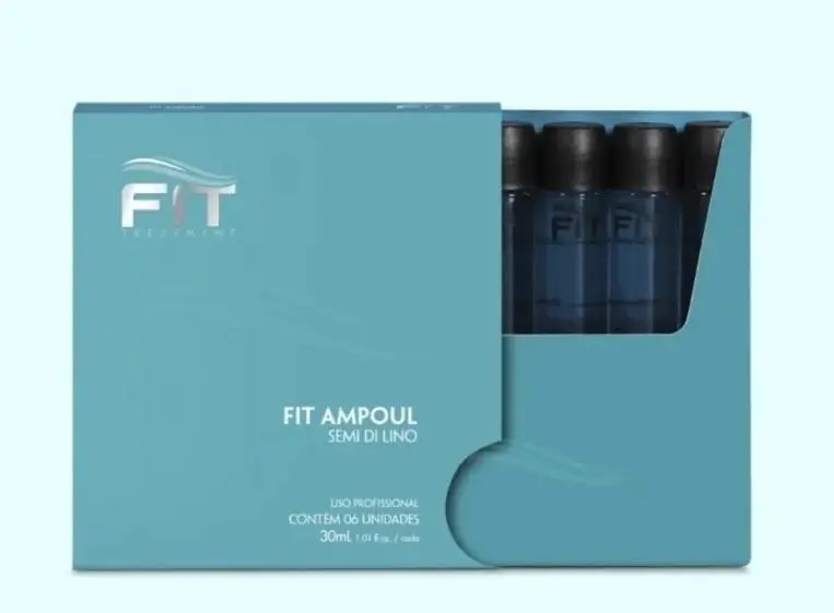 Professional Hair Treatment Semi Di Lino Ampoul Keratin 6X30ml - Fit Cosmetics 1