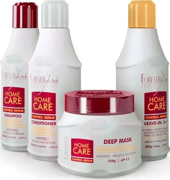 Professional Home Care Anti-Frizz Total Smooth Kit - Forever Liss 1