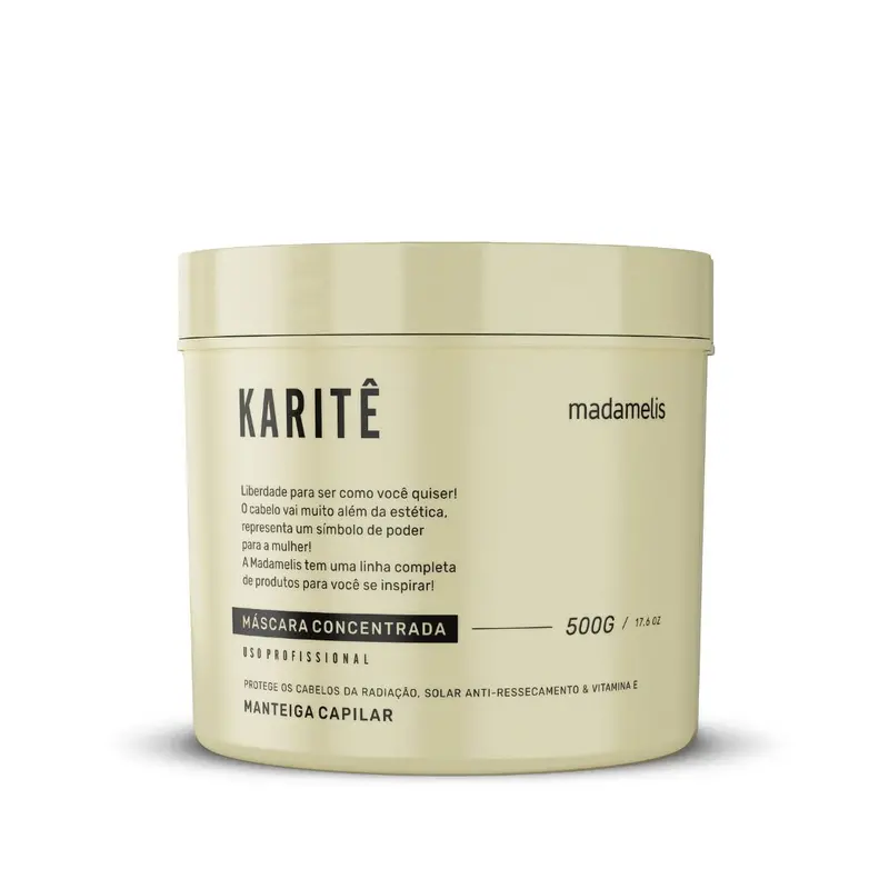 Professional Karite Butter Concentrated Hair Treatment Mask 500G Madamelis 1