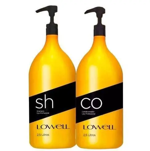 Professional Lavatory Hair Daily Wash Treatment Hydration Kit 2X2,5L - Lowell 1