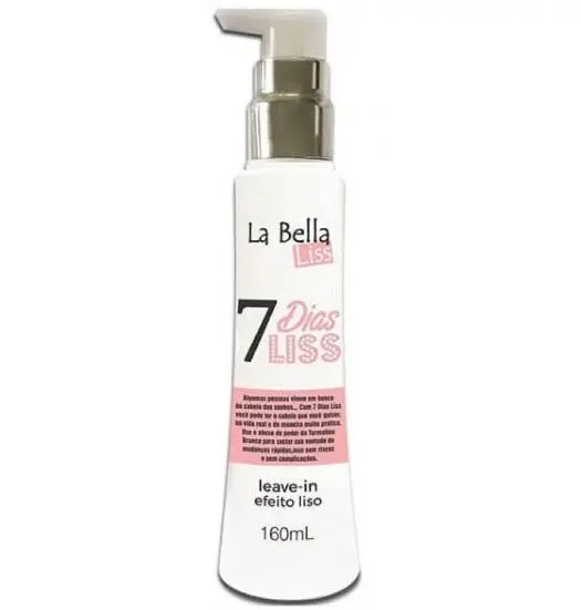 Professional Leavein Finisher Smooth Hair Treatment 7 Days 160Ml - La Bella Liss 1