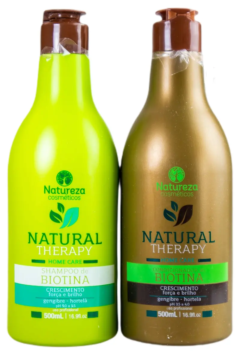 Professional Natural Therapy Home Care Maintenance Biotin 2X500ml - Natureza 1