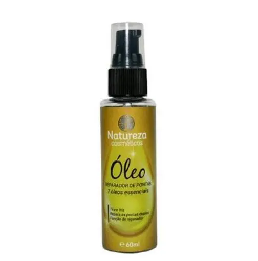 Professional No Frizz Tip Repair 7 Essential Oils Tip Repair Oil 60Ml - Natureza 1