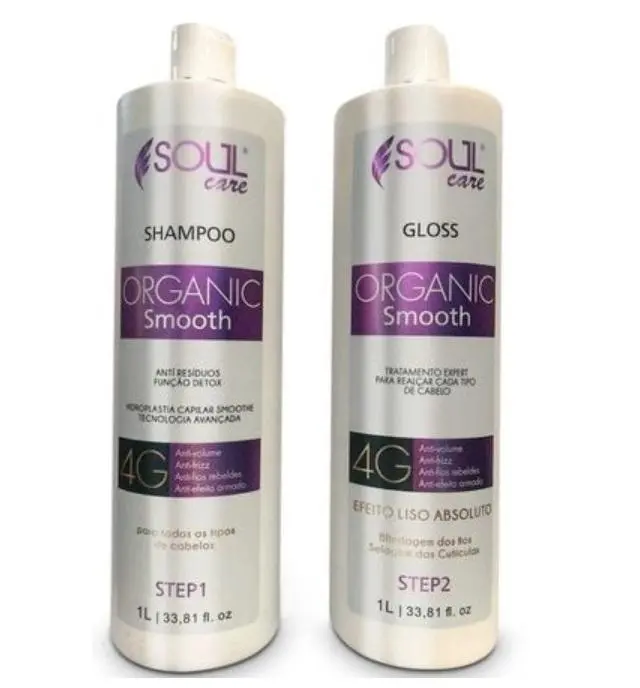 Professional Organic Absolut Smooth Glyoxylic Acid Shielding Kit 2X1 - Soul Care 1