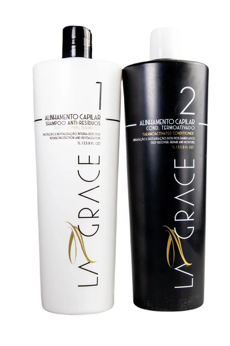 Professional Progressive Brush Brazilian Blowout Treatment 2X1l - La Grace 1