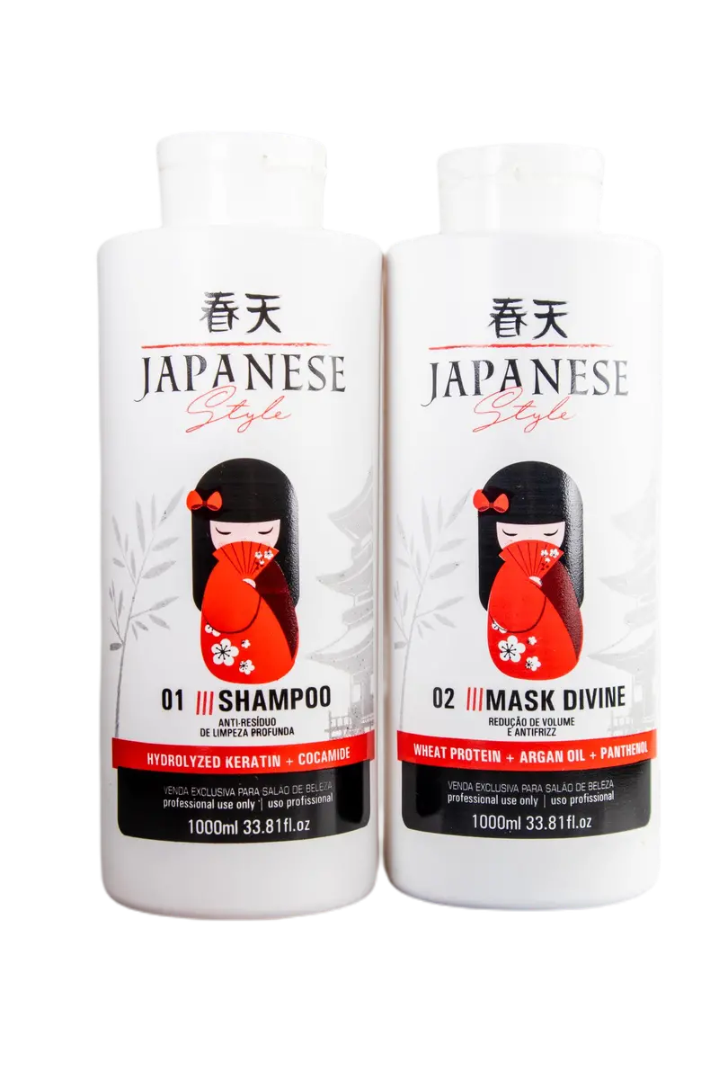 Professional Progressive Hair Brush Japanese New Style Kit 2X1l - Japonese Style 1