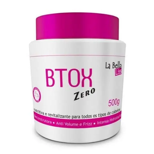 Professional Treatment Deep Hair Mask  Zero Anti Frizz And Volume Mask 500G - La Bella Liss 1