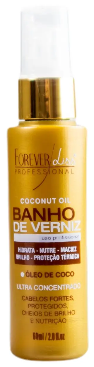 Professional Ultra Concentrated Coconut Oil Varnish Bath 60Ml - Forever Liss 1