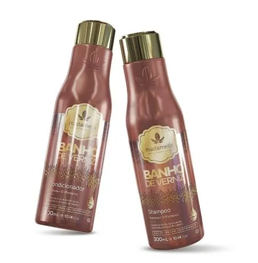 Professional Varnish Bath Hair Treatment Maintenance Kit 3X300ml - Madamelis 1